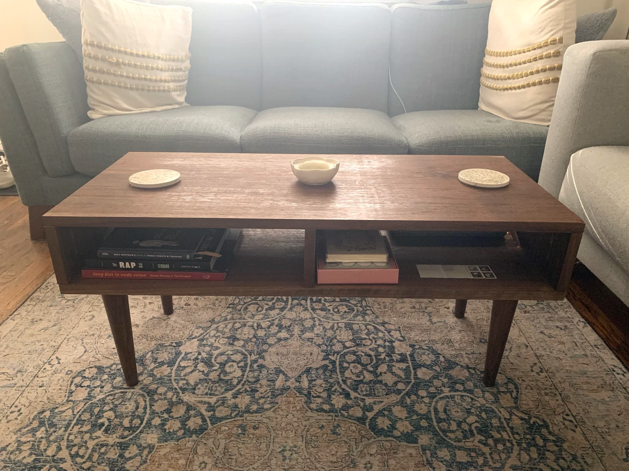 walnut mcm Coffee Table